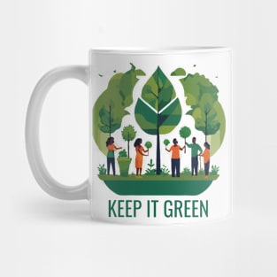 Keep it Earth Green Mug